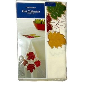 Kohl’s  Croft&Barrow Fall Collection Tablecloth  (Oval 60 x 84”)